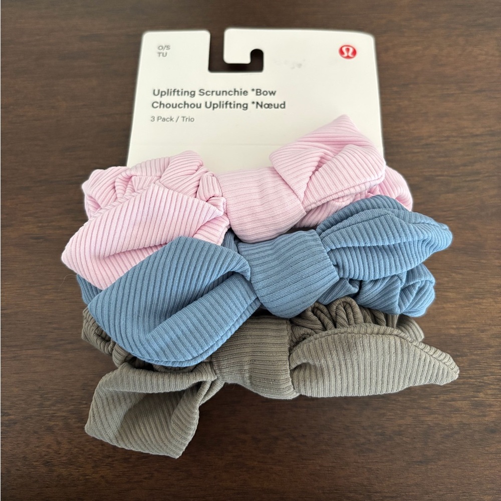 Lululemon Scrunchie 3-Pack